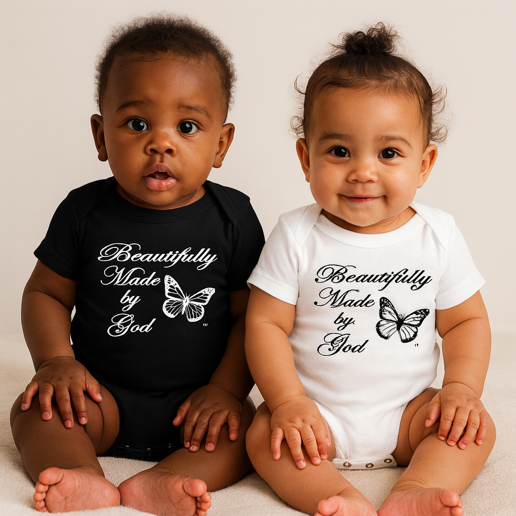 Beautifully Made by God Onesie