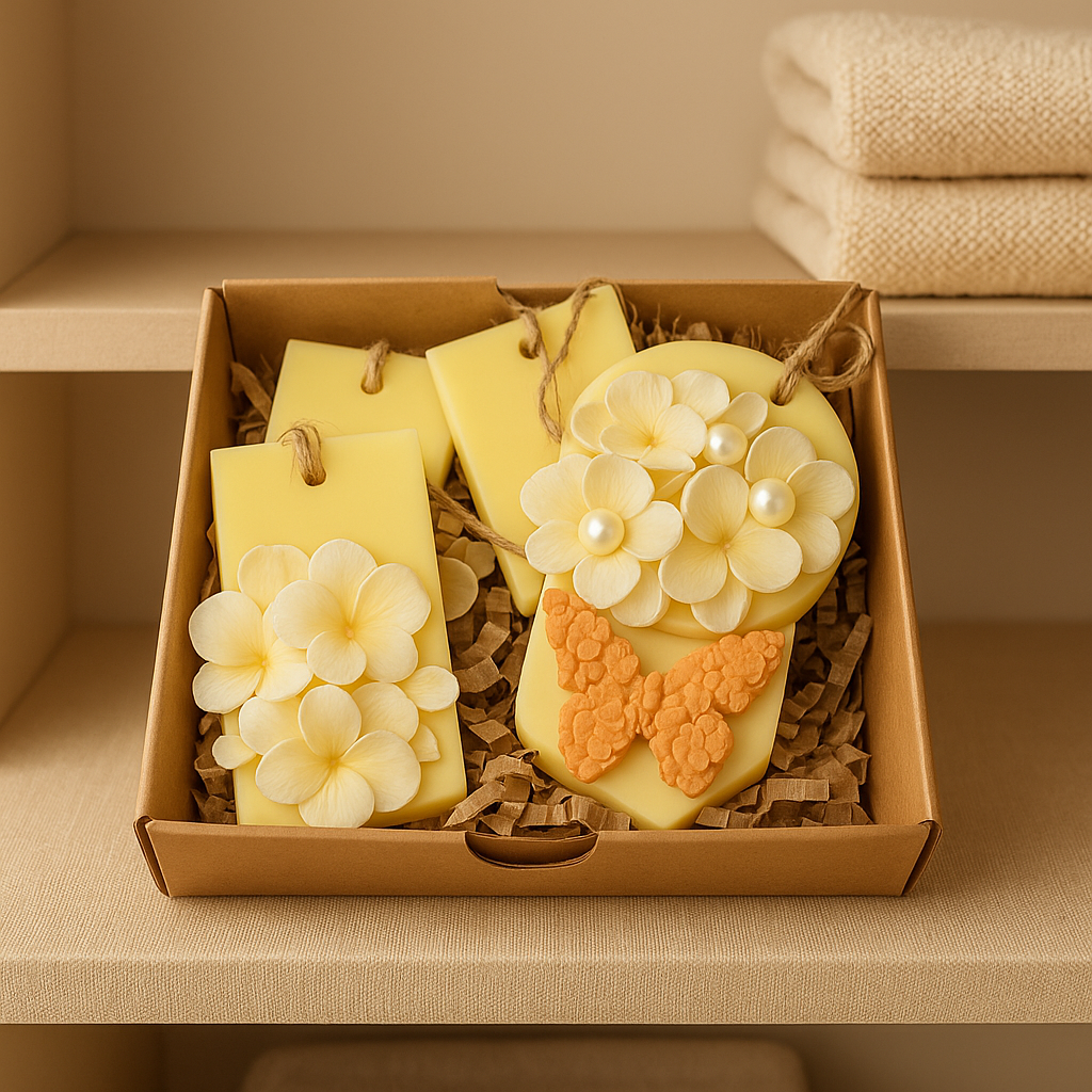 Lemon Brûlée Floral Wax Melt & Sachet Gift Box