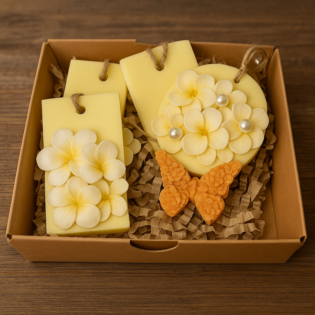 Lemon Brûlée Floral Wax Melt & Sachet Gift Box